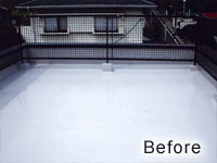 屋上防水工事 Before